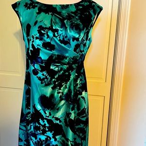 Party dress size 12, satin feel with some stretch